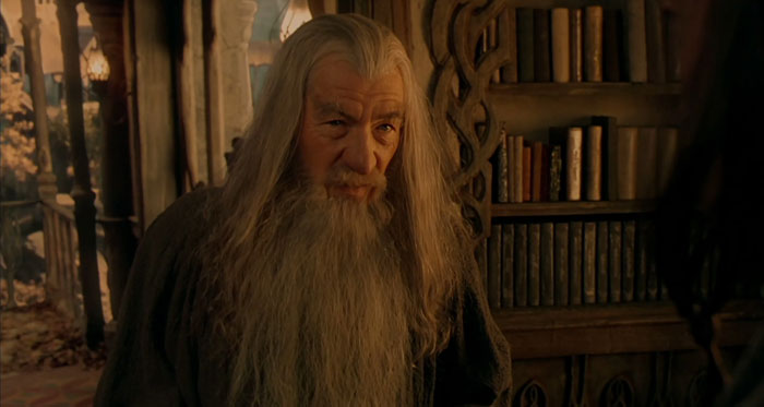 Gendalf talking
