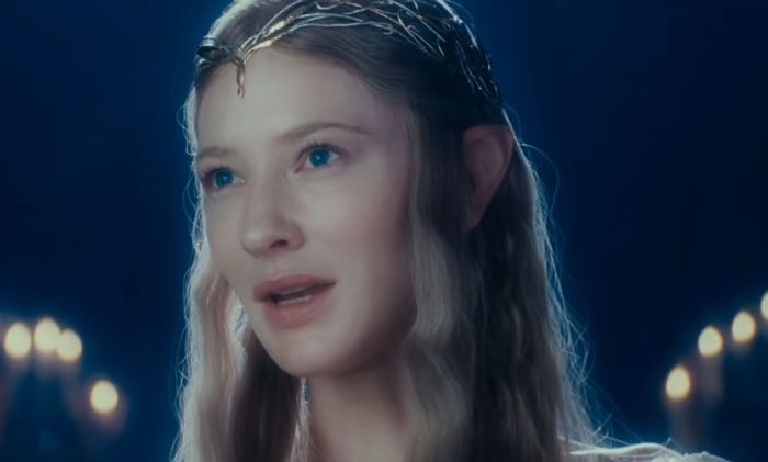 Galadriel speaking