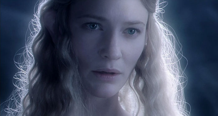 Galadriel talking