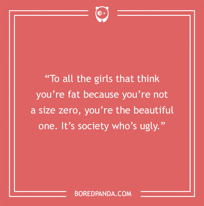 Marilyn Monroe Quote About Woman Sizes 