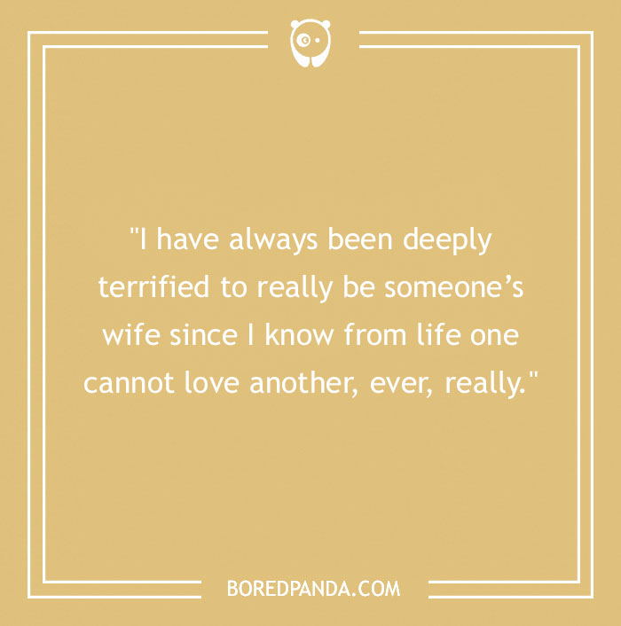 Marilyn Monroe Quote About Being Someone's Wife 