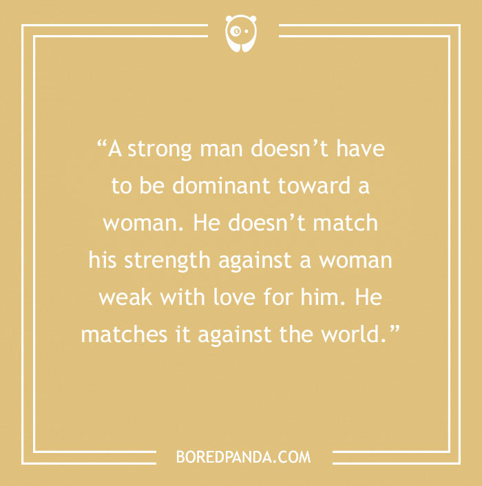 Marilyn Monroe Quote On Strong Men 