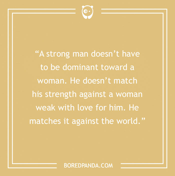 Marilyn Monroe Quote On Strong Men 