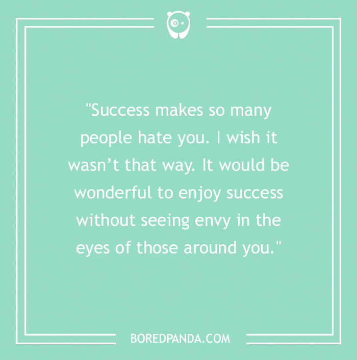 Marilyn Monroe Quote About Success 