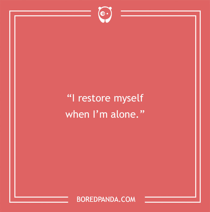 Marilyn Monroe Quote About Perks Of Being Alone 