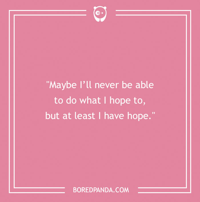 Marilyn Monroe Quote About Having Hope 