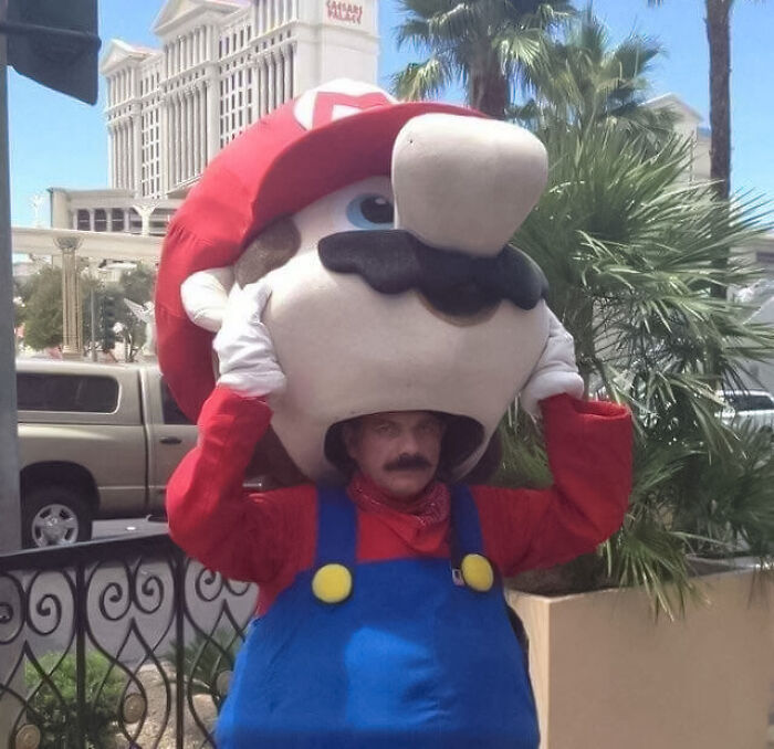 Mario mascot