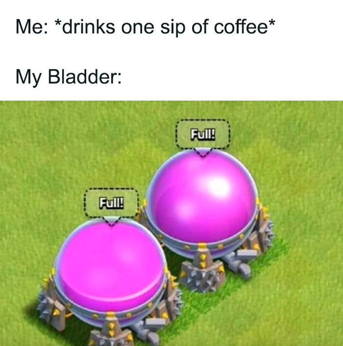 clash of clans elixir storage coffee meme