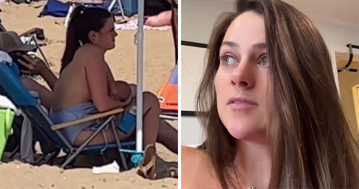 Karen Films Mom Breastfeeding At The Beach, She Finds The Video And Shames Her Right Back