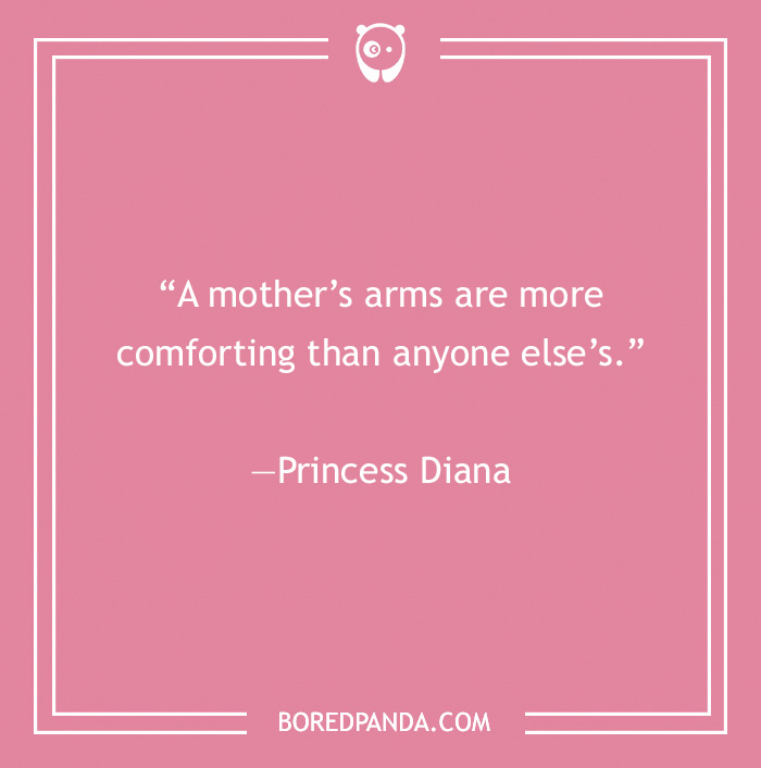 quote about comforting mother’s arms