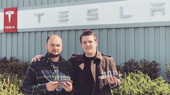 Passing The Gift To Elon Through A Tesla Employee