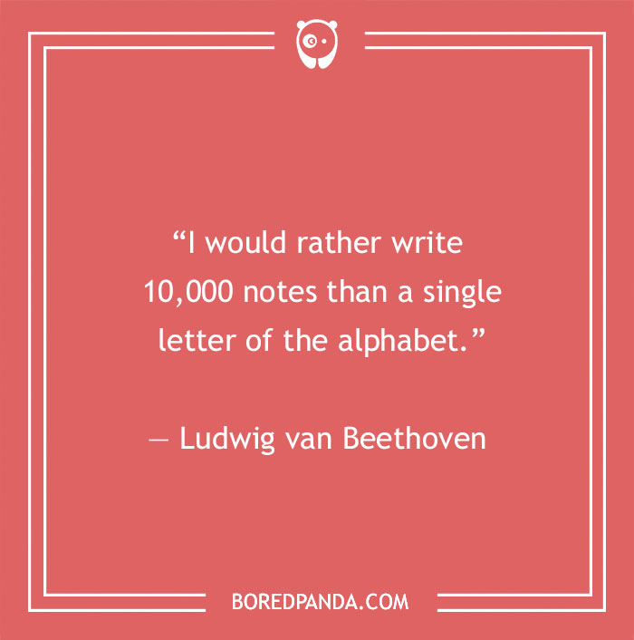 Ludwig van Beethoven quote about music