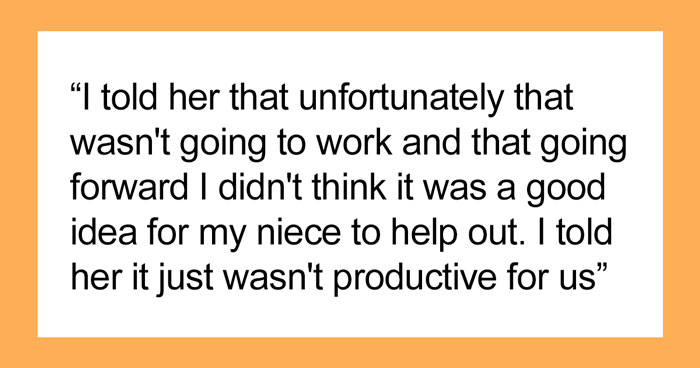 Woman Can’t Stand Niece “Helping” Her Out In Bakery, Family Drama Ensues