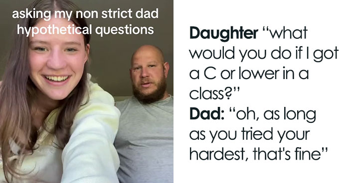 Teen Asks Her “Non-Strict” Dad Hypothetical Questions, Makes The Internet Melt With His Responses