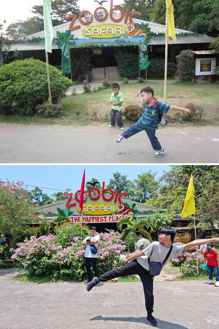 Me And My Brother Around 10 Years Later