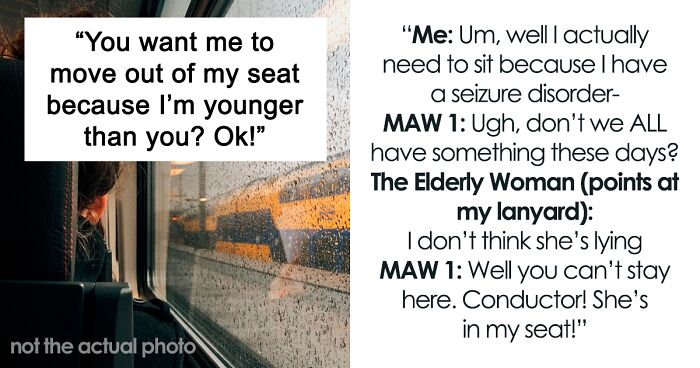 Women Demand Younger Passenger Give Up Her Seat, Regret It After Conductor Gets Involved