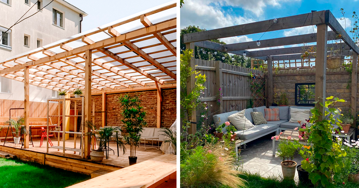15 Pergola Ideas To Make Your Backyard Look Stunning