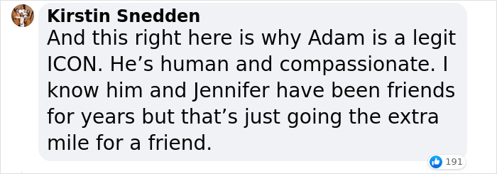 Jennifer Aniston reveals co-star Adam Sandler's incredibly sweet gesture