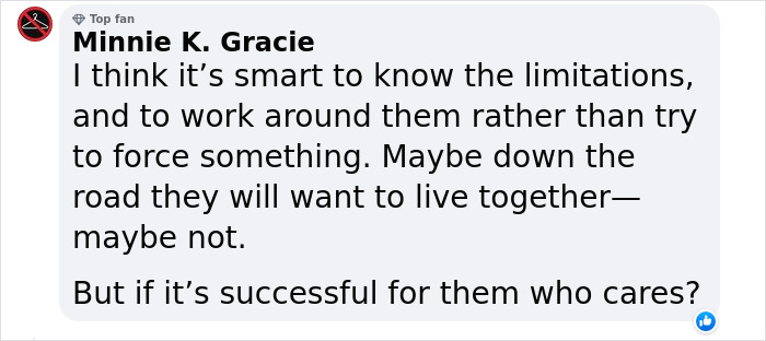 Woman Breaks Down Her Unconventional Living Arrangement With Her Partner, And People Have Thoughts Woman Breaks Down Her Unconventional Living Arrangement With Her Partner, And People Have Thoughts