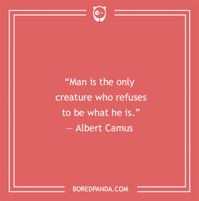 Albert Camus quote on humanity