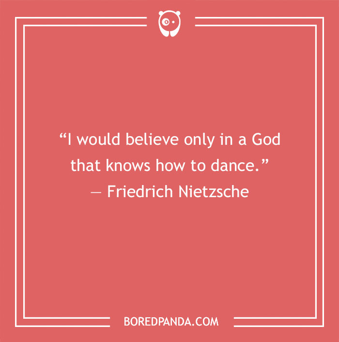 Friedrich Nietzsche quote about God