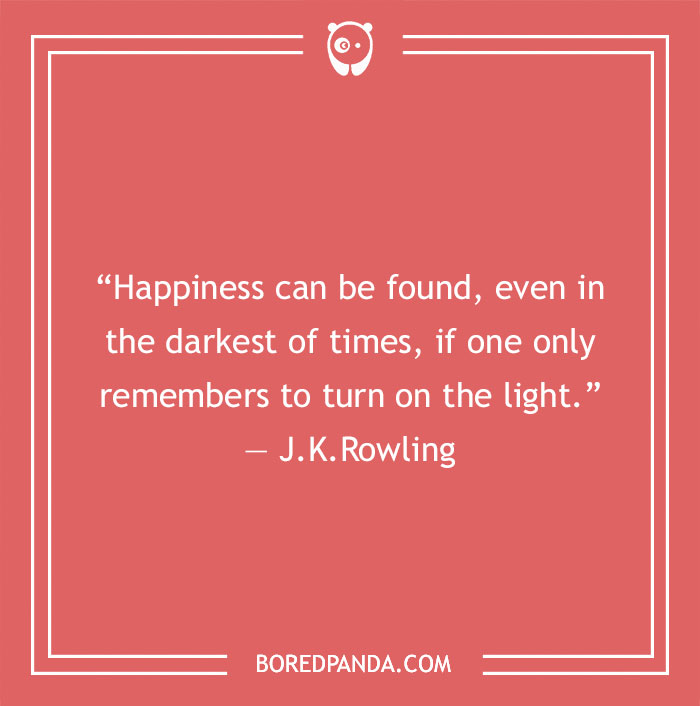 J.K.Rowling quote about hapiness