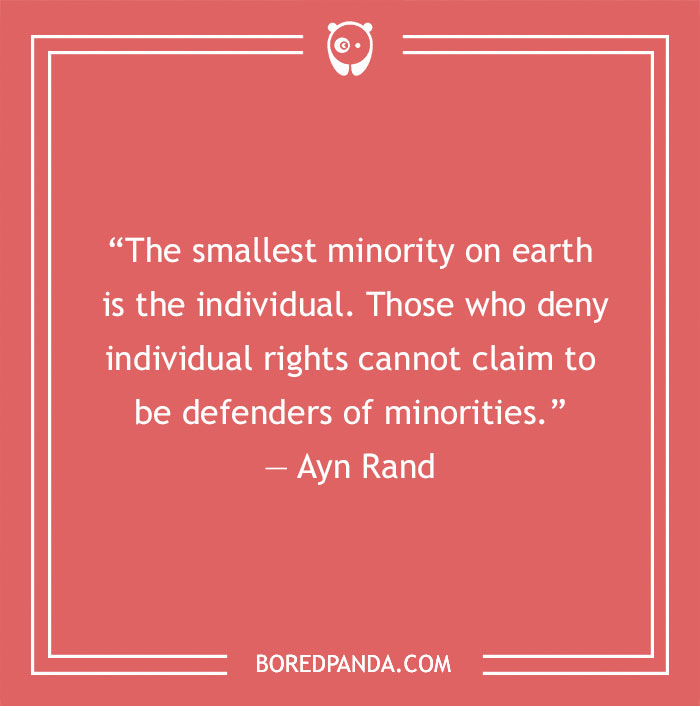Ayn Rand quote about individuality