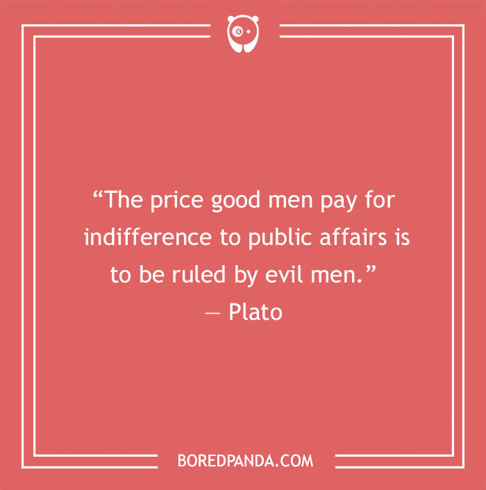 Plato quote about price indifference