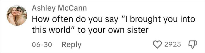 “I Kept It Secret For 25 Years”: Woman Reveals She’s Literally Responsible For Sister’s Birth “I Kept It Secret For 25 Years”: Woman Reveals She’s Literally Responsible For Sister’s Birth