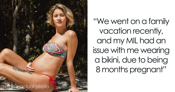MIL Starts Drama Over Pregnant Woman Wearing A Bikini As It’s Making Her Husband Nauseous