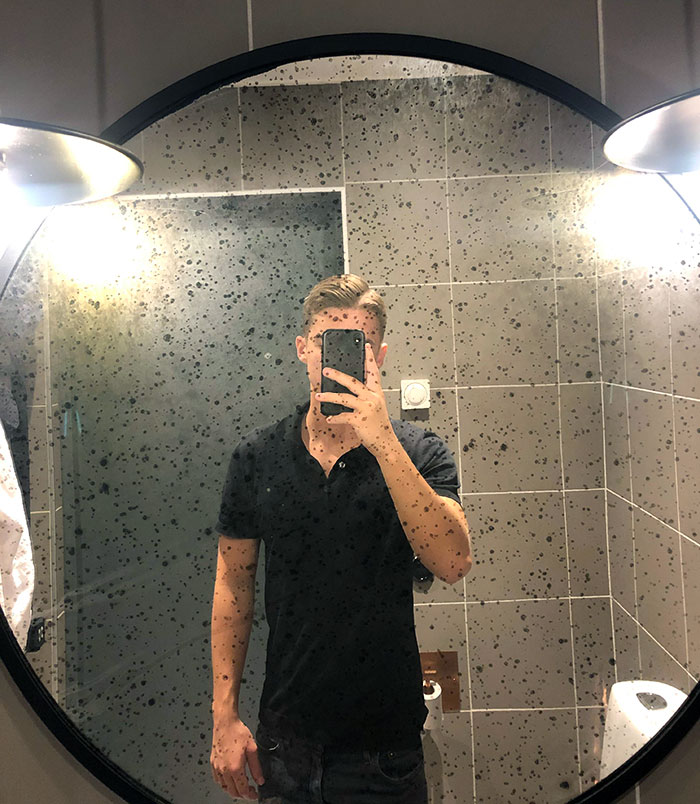 This Mirror In The Hotel I'm Staying
