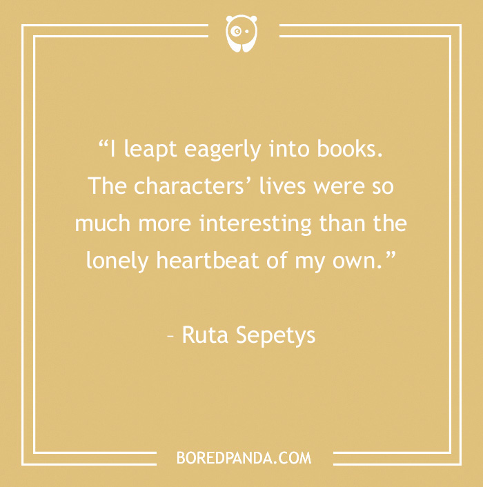 quote about book's characters 