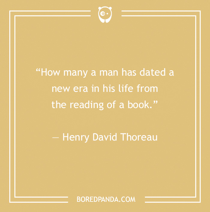 quote about new era in life due to books 