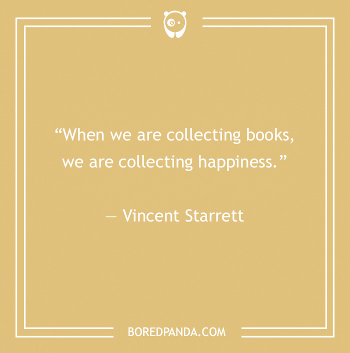 collecting books quote