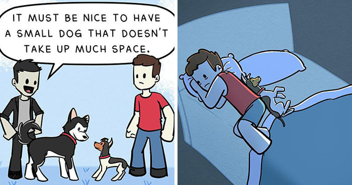 35 Heartwarming Comics That This Artist Created Inspired By His Dog (New Pics)