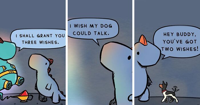 35 Heartwarming Comics That This Artist Created Inspired By His Dog (New Pics)
