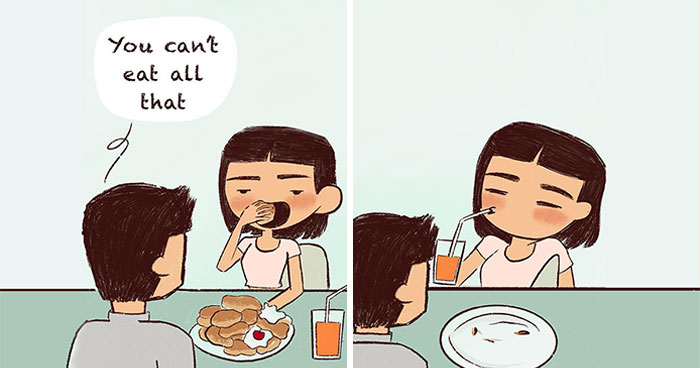 35 Comics By This Artist That Capture Daily Issues Most Girls Experience