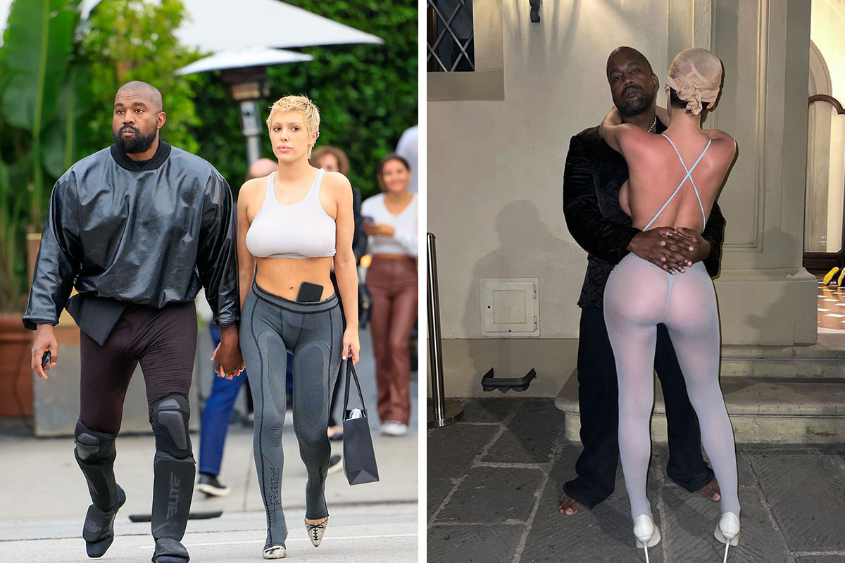 Kanye West And His New “Wife” Stir Up Hate In Italy After Being Spotted In  Revealing Outfits | Bored Panda