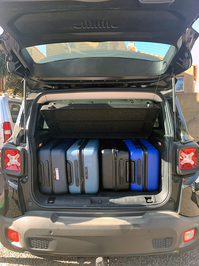Our Suitcases Fitted The Trunk Of Our Car Absolutely Perfectly