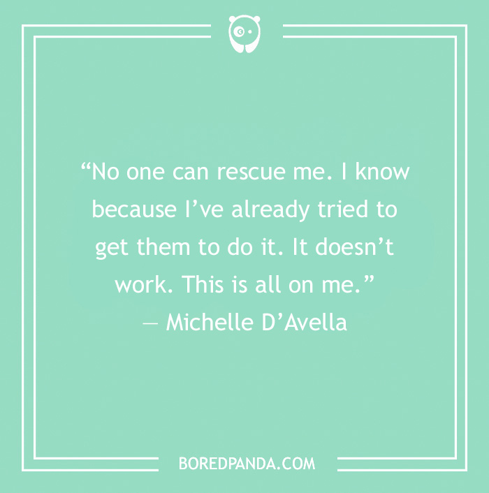 Self Love Quote by Michelle D’Avella