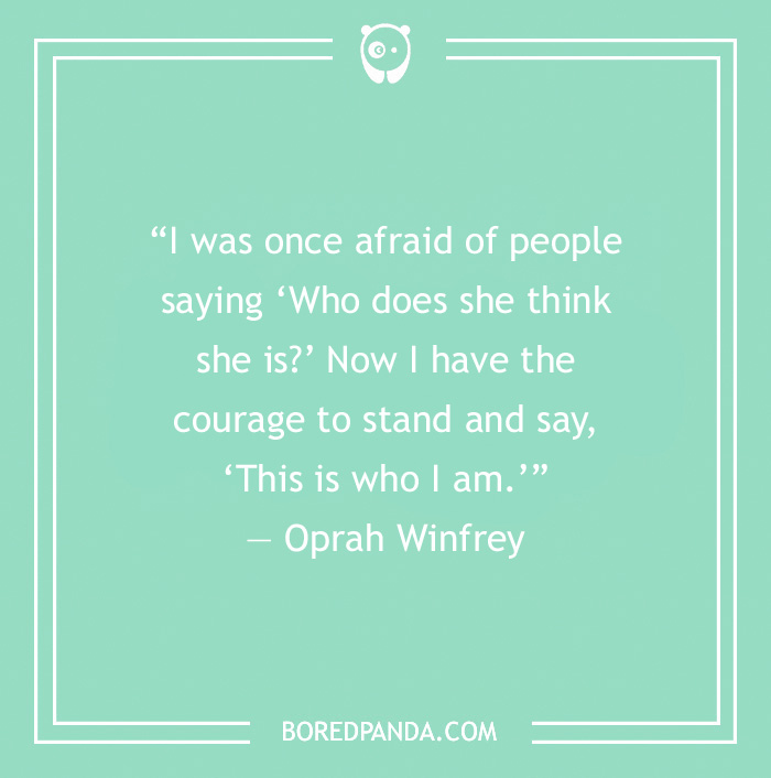 Self Love Quote by Oprah Winfrey