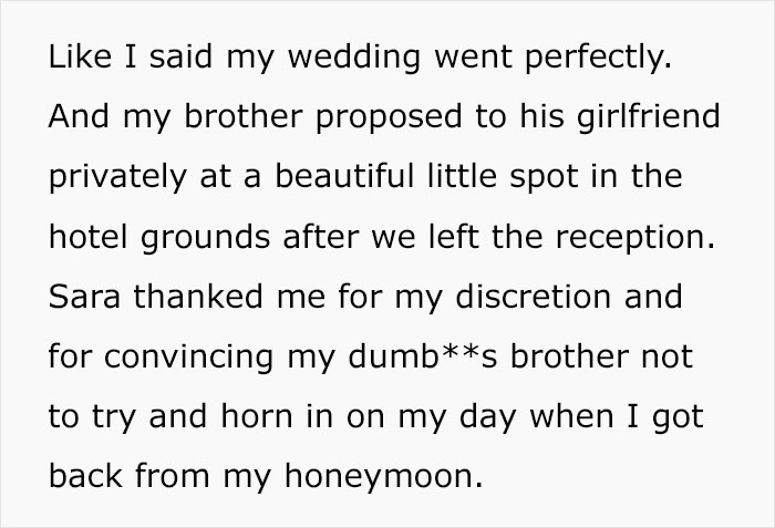 Sister Uses Blackmail To Prevent Her Brother From Proposing While Giving A Speech At Her Wedding
