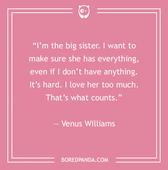 big sisters' love quote