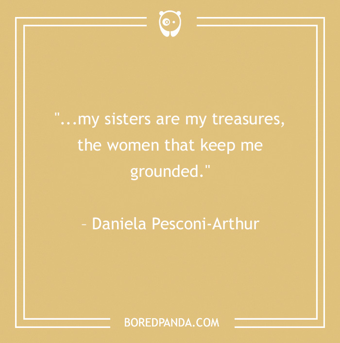 sisters are treasures quote