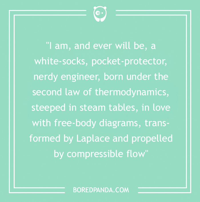 Neil Armstrong quote about being a nerdy engineer 