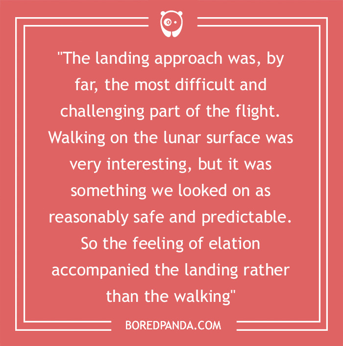 Neil Armstrong quote about walking and landing on moon