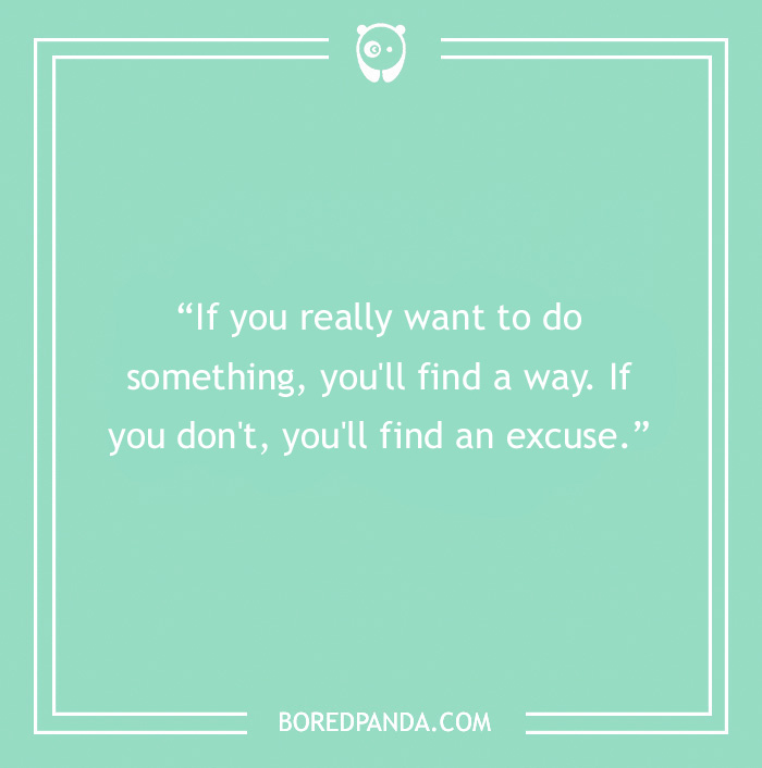 motivational quote about finding a way