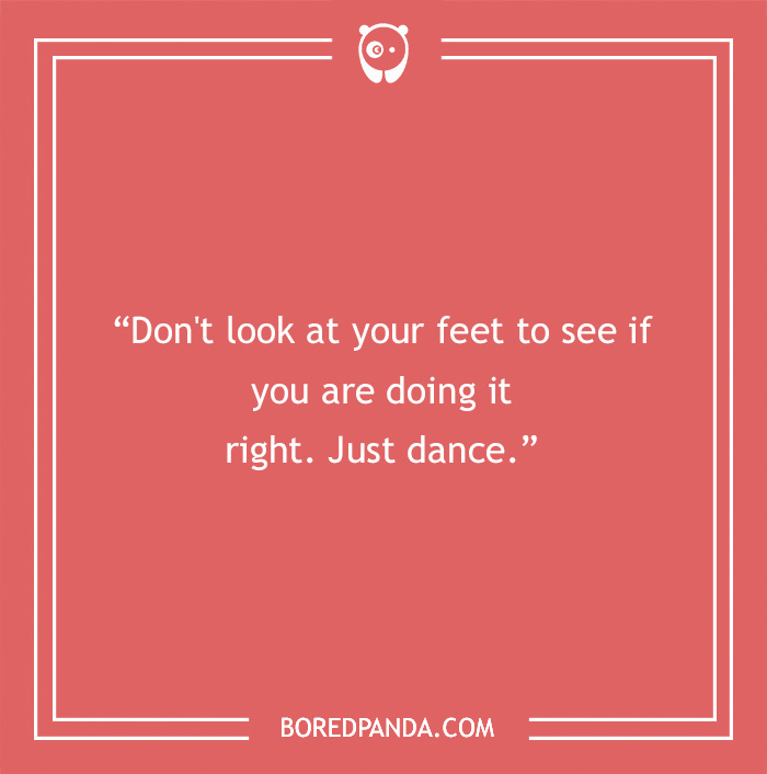 motivational quote about dancing