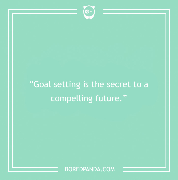 motivational quote about goal setting