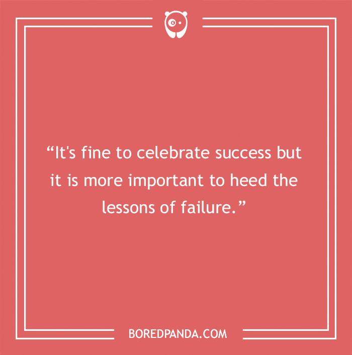 motivational quote about lessons from failure 